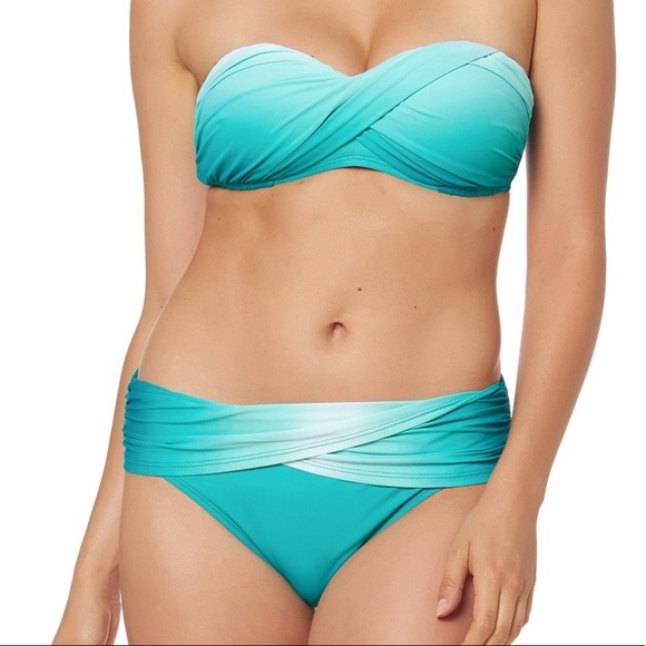Bleu Rod Beattie Ombré aqua bikini - Picture 2 of 7